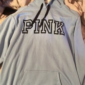 Blue pink hoodie